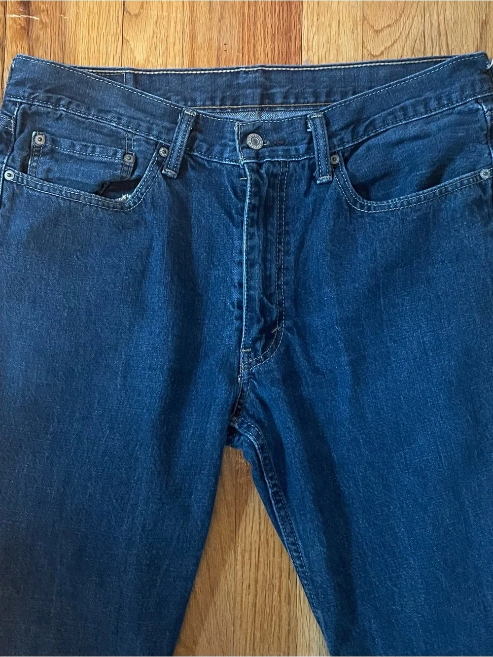 Levi’s 541 Dark Wash Blue Denim Jeans Men’s 36x32 Athletic Taper